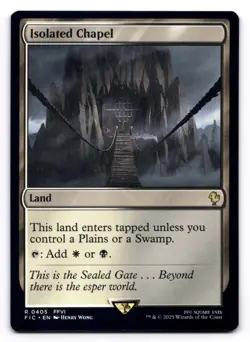 Isolated Chapel NM Commander: Final Fantasy 0405 MTG Regular - Image 1