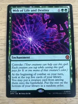 Web of Life and Destiny [Marvel's Spider-Man] MTG - Image 1