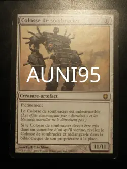 mtg magic Darksteel Colossus FRENCH vf fr Colosse de sombracier - Image 1