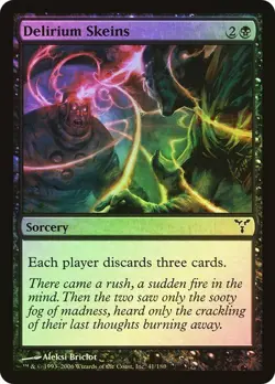 Dissension MTG Foil Delirium Skeins Magic - Image 1