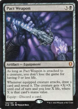 [MTG] Pact Weapon (139) (CLB) NM Magic Card - Image 1