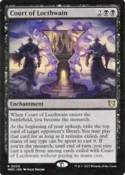 Court of Locthwain - WOC #23 | NORMAL | NM | MTG - Image 1