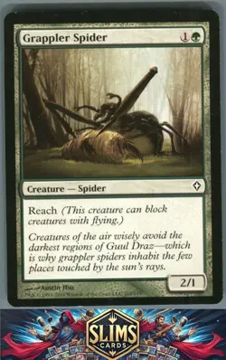 Magic the Gathering MTG Worldwake Grappler Spider #102 Buy 2 Get 1 - Image 1