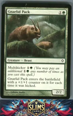 Magic the Gathering MTG Worldwake Gnarlid Pack #101 Buy 2 Get 1 - Image 1