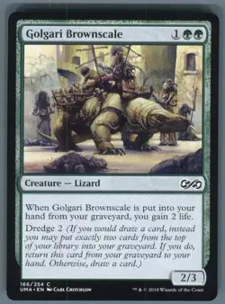 Magic the Gathering MTG Ultimate Masters Golgari Brownscale #166 - Image 1