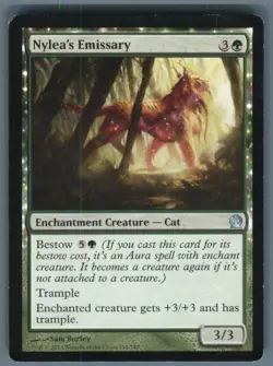 Magic the Gathering MTG Theros Nylea's Emissary #168 - Image 1
