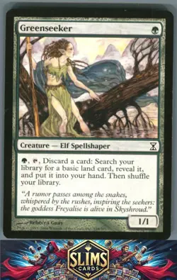 Magic the Gathering MTG Time Spiral Greenseeker #198 Buy 2 Get 1 - Image 1