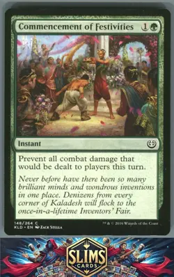 Magic the Gathering MTG Kaladesh Commencement of Festivities #148 Buy 2 Get 1 - Image 1