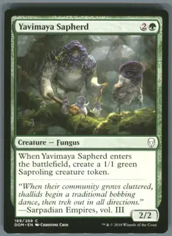 Magic the Gathering MTG Dominaria Yavimaya Sapherd #189 Buy 2 Get 1 - Image 1