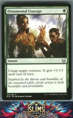 Magic the Gathering MTG Kaladesh Ornamental Courage #164 Buy 2 Get 1 - Image 1