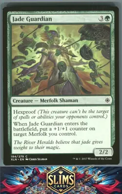 Magic the Gathering MTG Ixalan Jade Guardian #194 Buy 2 Get 1 - Image 1