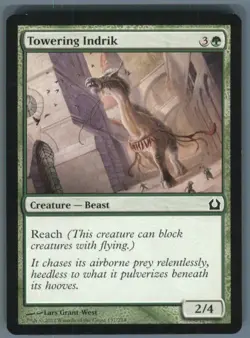 Magic the Gathering MTG Return to Ravnica Towering Indrik #137 - Image 1