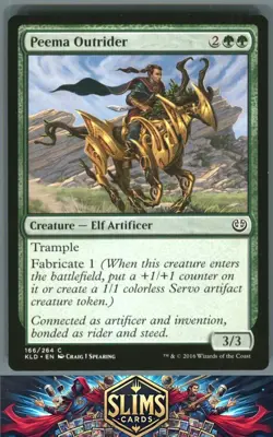 Magic the Gathering MTG Kaladesh Peema Outrider #166 Buy 2 Get 1 - Image 1