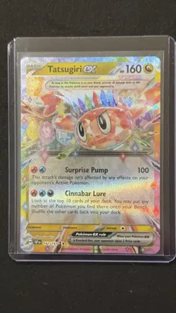 Tatsugiri ex 142/191 Double Rare Surging Sparks Pokemon NM - Image 1