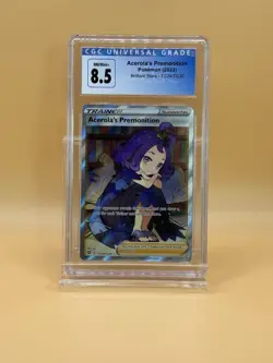 ACEROLA'S PREMONITION 2021 POKEMON JAPAN SWORD SHIELD VMAX CLIMAX 255/184 - Image 1