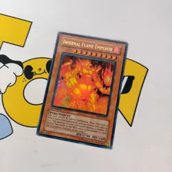 Infernal Flame Emperor SD3-EN001 Ultra Rare 1st Edition NM/M YuGiOh card - Image 2