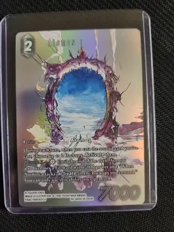 Final Fantasy TCG Atomos Full Art Foil Card Re-060H/16-043H FF Legacy Collection - Image 1