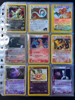 Lot of 90 ALL HOLO Vintage Pokemon Card Binder Collection - Image 2