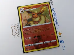 Flareon REVERSE HOLO RARE card 026/185 Vivid Voltage 2020 Pokemon NM/LP - Image 3