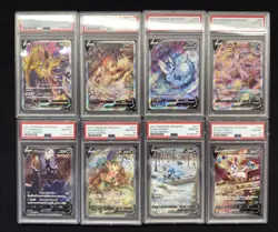 PSA 10 Eevee Heroes V SA SR Complete Card Set Full Art Japanese Pokemon TCG - Image 1