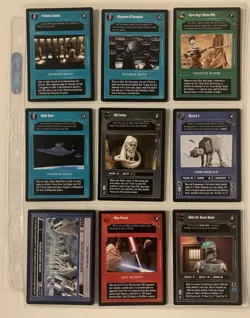 Decipher Star Wars CCG Reflections III 3 Complete 100 Card Premium Set LP - Image 2