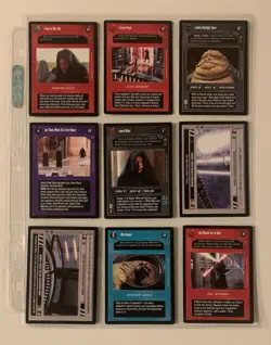 Decipher Star Wars CCG Reflections III 3 Complete 100 Card Premium Set LP - Image 5