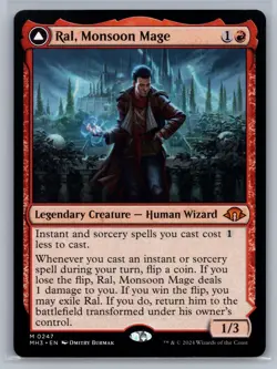 Modern Horizons 3 #247 Ral, Monsoon Mage - Image 1