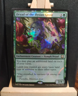 Dryad of the Ilysian Grove - Ripple Foil - MH3 Commander - NM (see pics) MTG - Image 1
