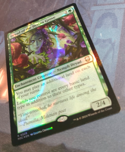 Dryad of the Ilysian Grove - Ripple Foil - MH3 Commander - NM (see pics) MTG - Image 3