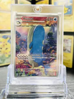 Wailord 162/159 Illustration Rare Holo Pokemon Card NM Condition Never Played - Image 1