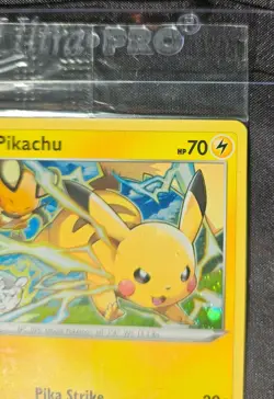 Pokemon Pikachu Cosmos Holo Snowflake Stamped Promo 049/195 Factory Sealed TCG - Image 3