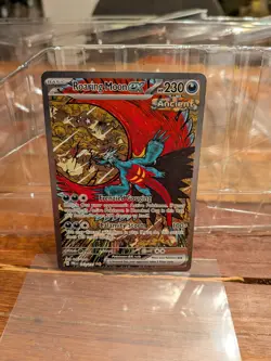 Roaring Moon ex - 162/131 - Pokemon Prismatic Evolutions Special Illustration NM - Image 1