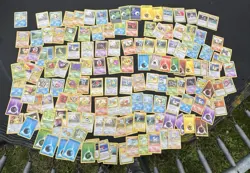 Vintage Pokemon Base Set Team Rocket Mixed Bundle WOTC | LP-HP | English Mix - Image 1