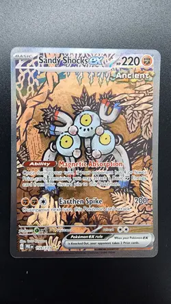 SANDY SHOCKS EX 159/131 SIR Prismatic Evolutions - Pokemon TCG NM+ - Image 1