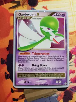 2007 POKEMON DP SECRET WONDERS GARDEVOIR LV.X #131 ULTRA PSA 7 NM - Image 1