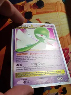 2007 POKEMON DP SECRET WONDERS GARDEVOIR LV.X #131 ULTRA PSA 7 NM - Image 3