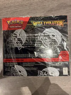 Pokemon TCG Mega Evolution Booster Box 36 - IN HAND - - TEAR IN SEAL - Image 5