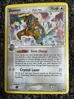 Deoxys Holo (Delta Species) 2/17 Pop Series 4 Holo Promo Pokemon MP - Image 1