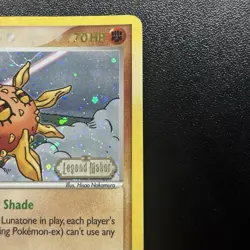 Pokemon TCG 2006 Solrock Holo Rare 25/92 EX Legend Maker - Image 3