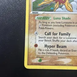 Pokemon TCG 2006 Solrock Holo Rare 25/92 EX Legend Maker - Image 5