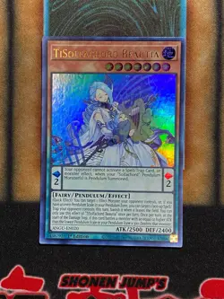 Yugioh TiSolfachord Beautia ANGU-EN020 Ultra Rare 1st Ed NM - Image 1
