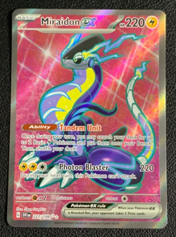 Miraidon ex 227/198 Scarlet & Violet Base Full Art Ultra Rare Pokemon Card NM - Image 1