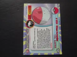 2000 Topps Pokemon Chrome #101 Electrode Series 2 Trading Cards *Corner Ding* - Image 2