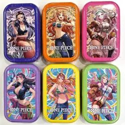 One Piece Card Game Mini-tin Pack Set Vol.2 Asian Limited - Set of 6 Mini Tins E - Image 1