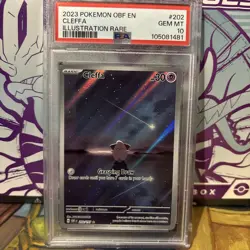 Pokemon TCG - Cleffa 202/197 Card - Obsidian Flames - PSA 10 - Image 1