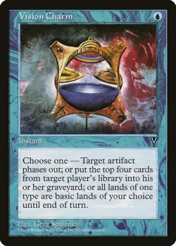 Vision Charm Visions NM Blue Common MAGIC THE GATHERING MTG CARD ABUGames - Image 1