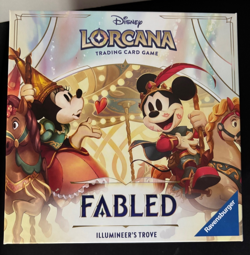 Disney Lorcana Trading Card Game - Fabled Illumineer’s Trove Box Factory Sealed - Image 1