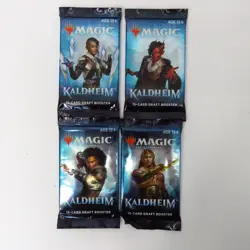 27 x Magic The Gathering Pack Kaldheim Draft Booster Packs New Sealed English - Image 2