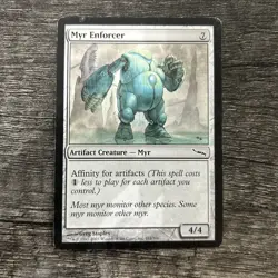 MTG 1x Myr Enforcer x1 MP Mirrodin - Image 1