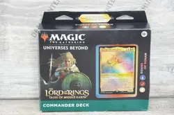 Magic the Gathering Lord of the Rings Riders of Rohan Commander Deck New 195166205052 - Image 1
